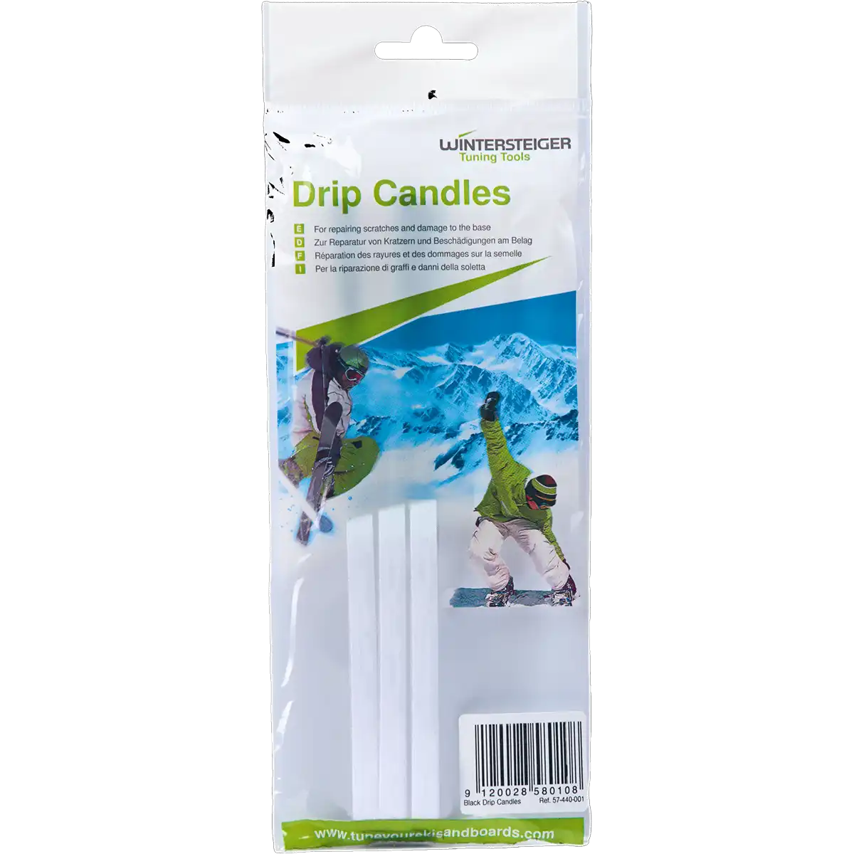 Drip Candles Clear P-Tex