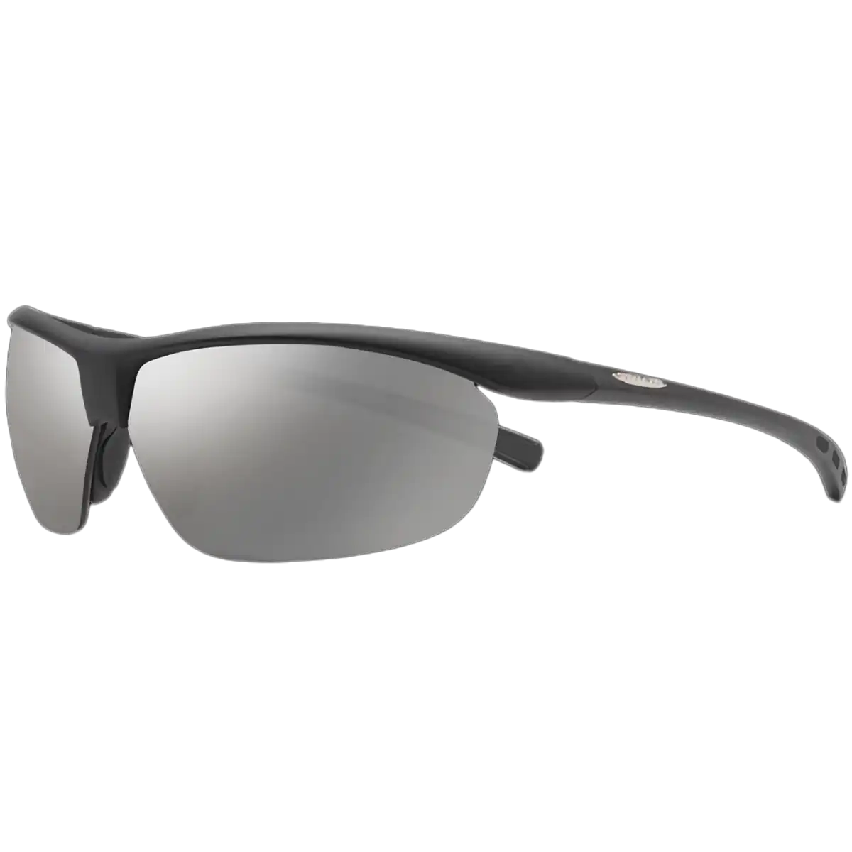 Zephyr - Matte Black/Silver Polarized Mirror