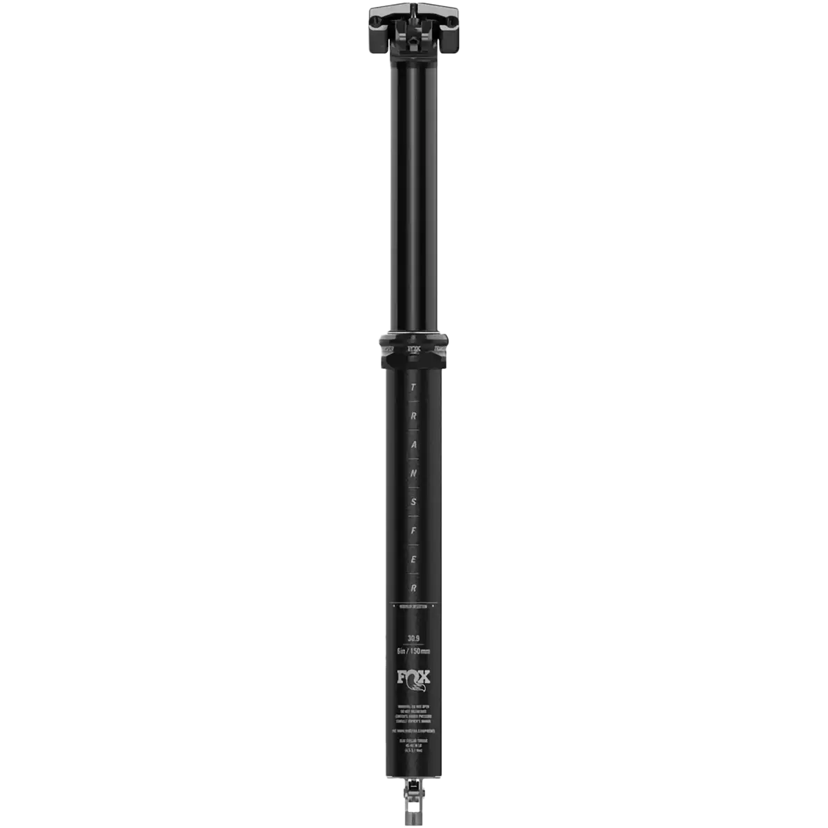 Transfer Performance Elite Dropper Seatpost 31.6, 150mm Travel - Black