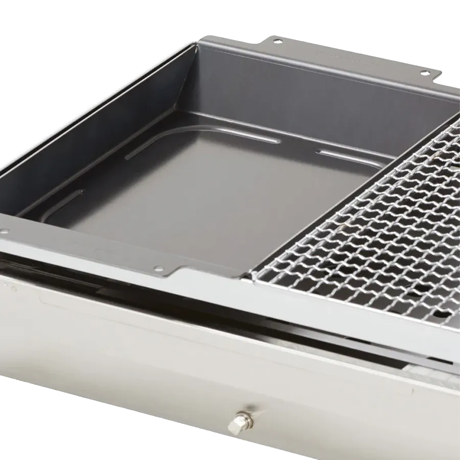 Grill Plate Half Deep Depth