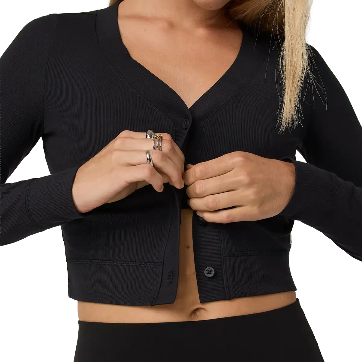 Women's Long Sleeve Pose Mini Cardi