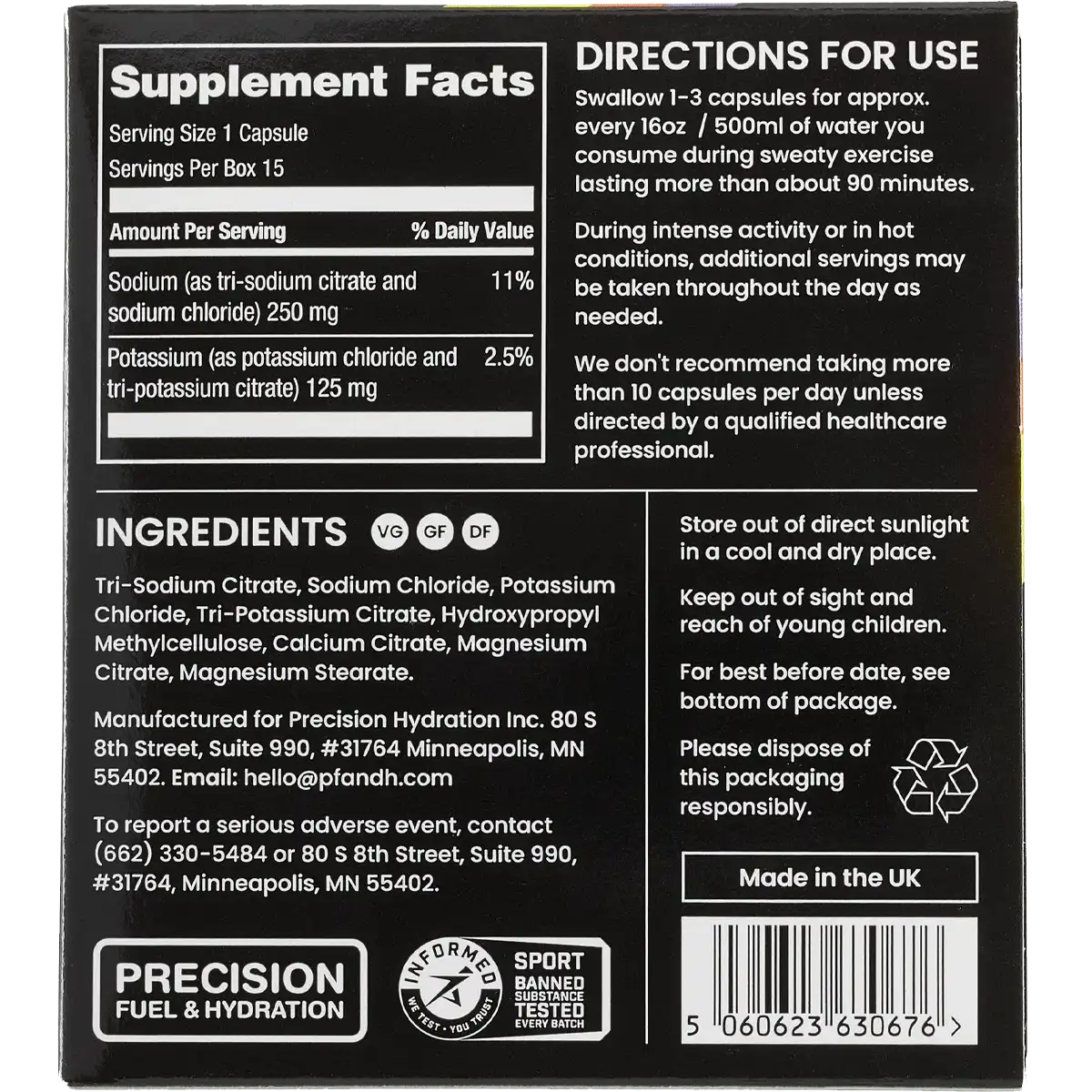 Electrolyte Capsules