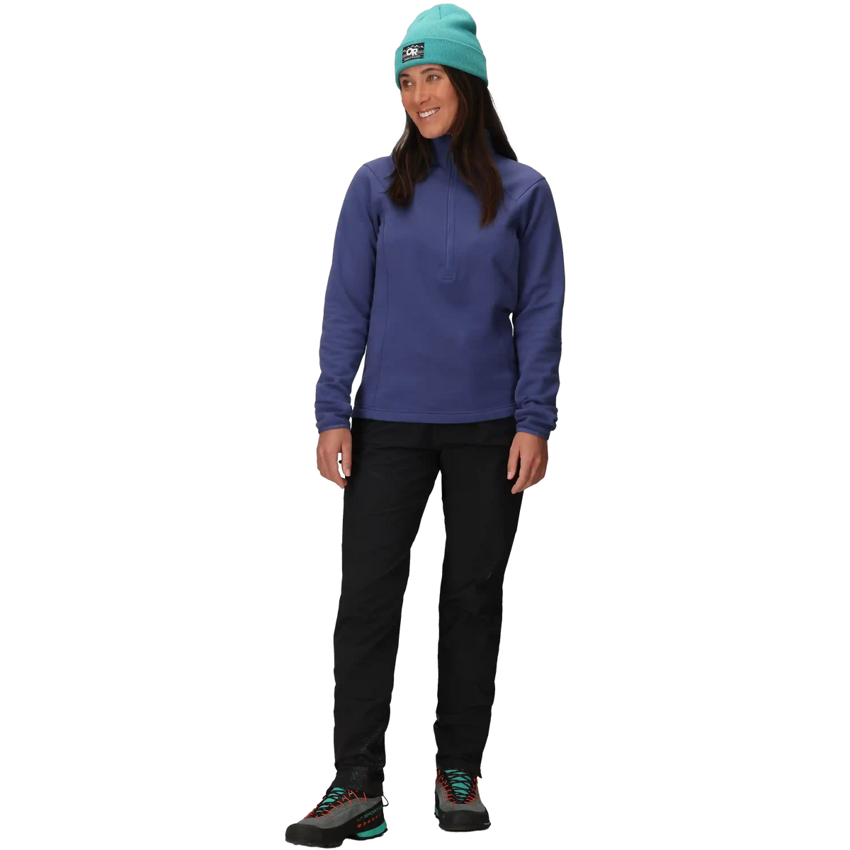 Women's Crescent Fleece Half Zip