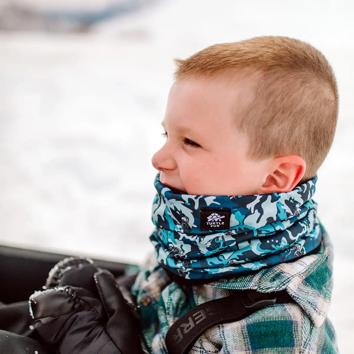Youth Comfort Shell Plush Neck Warmer