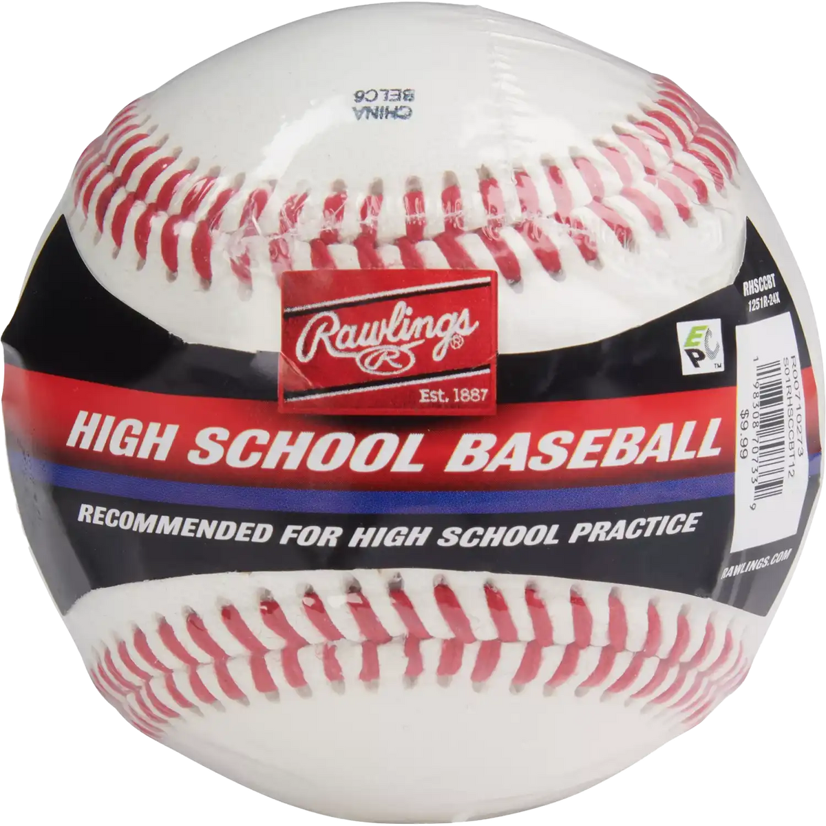 High School Practice Baseballs - 2 Pack
