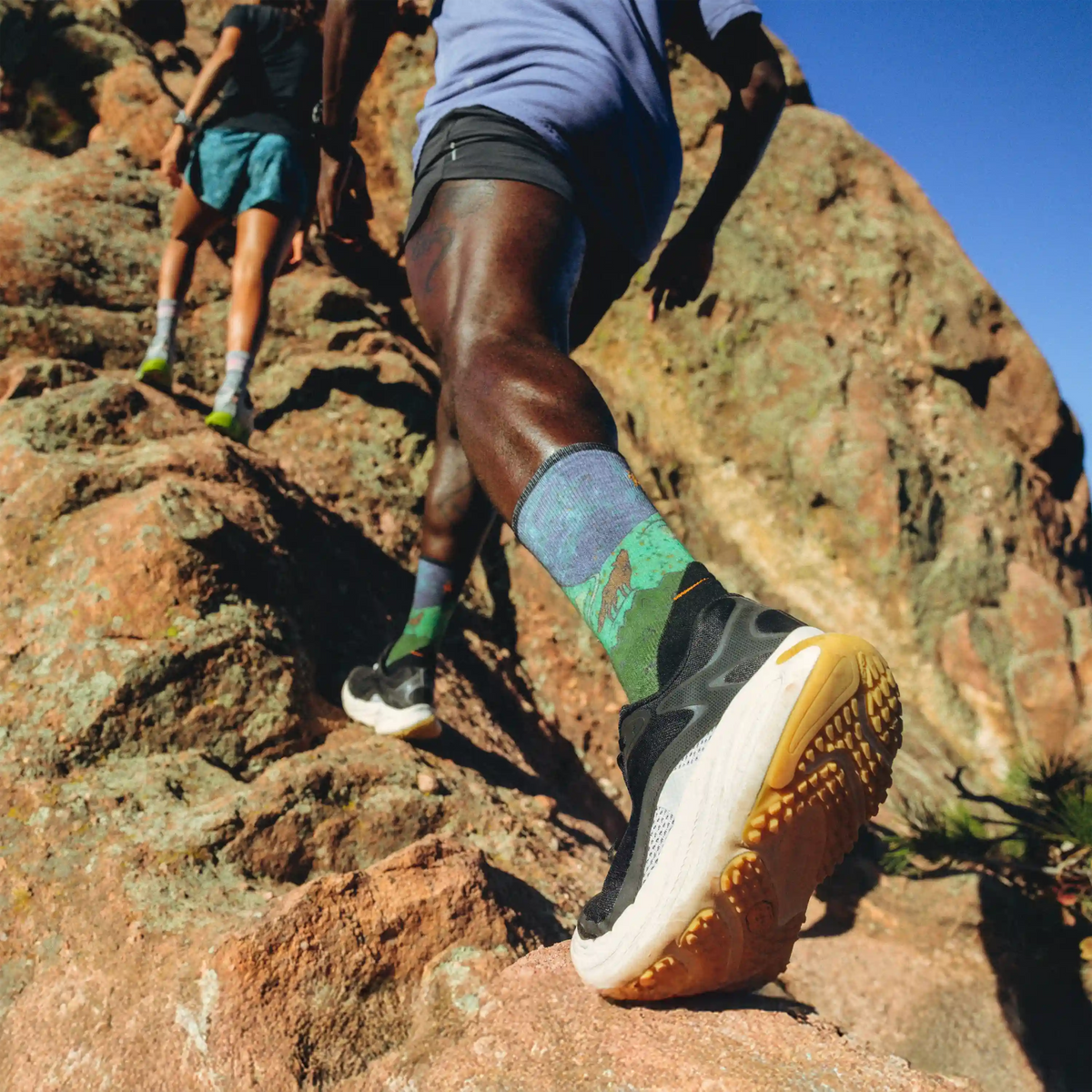 Trail Run Targeted Cushion Neature Print