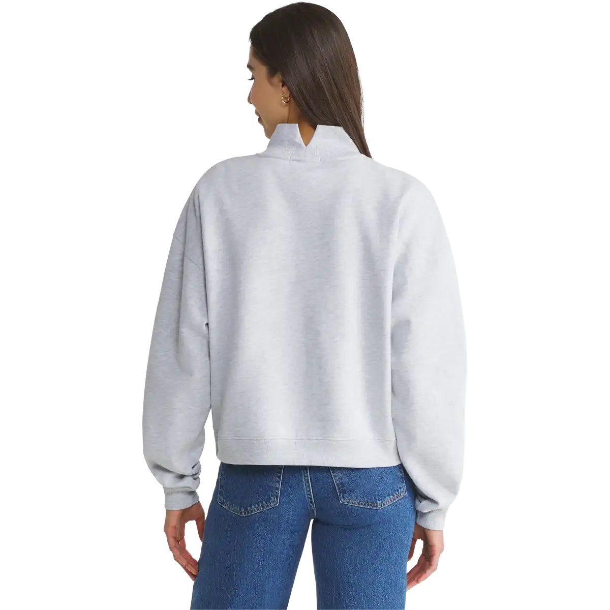 Women's Rams Vantage Mock Neck Pullover
