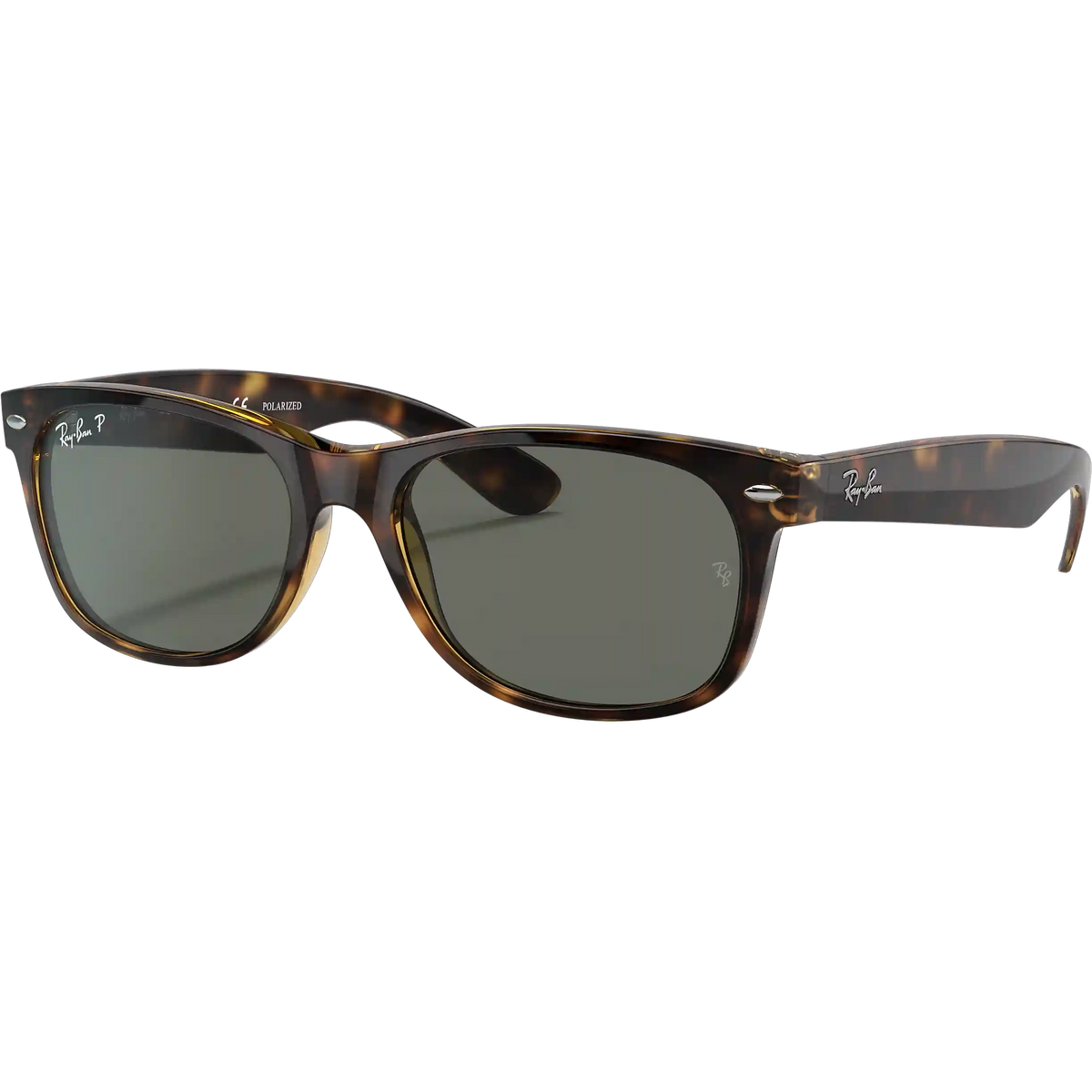 New Wayfarer M - Tortoise/Crystal Green Polarized