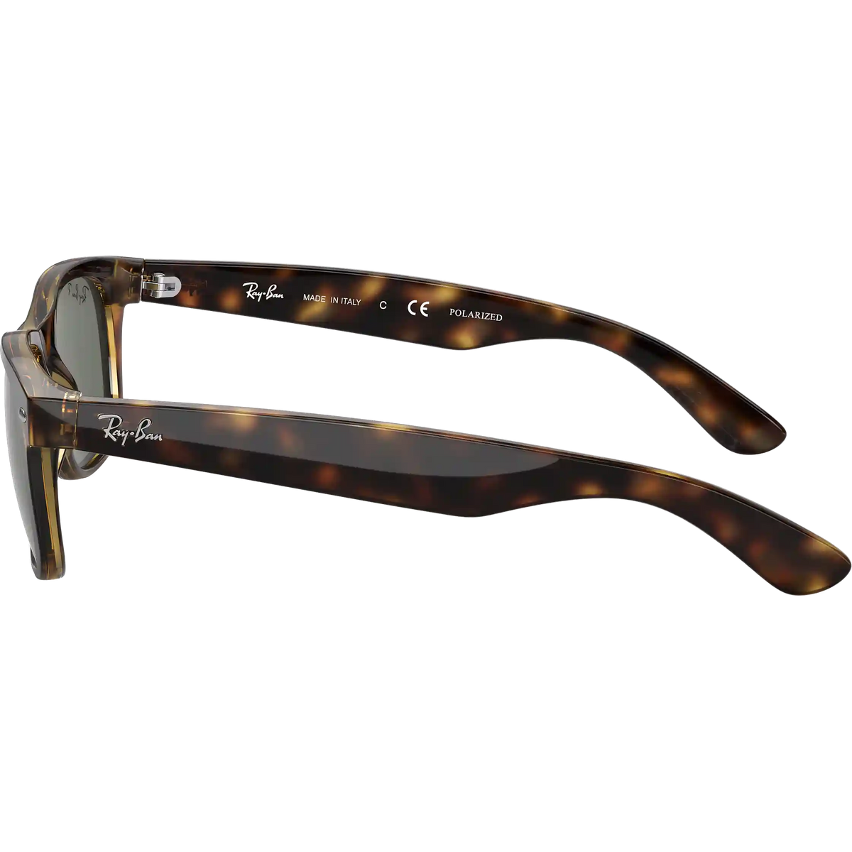 New Wayfarer M - Tortoise/Crystal Green Polarized
