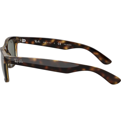 New Wayfarer M - Tortoise/Crystal Green Polarized