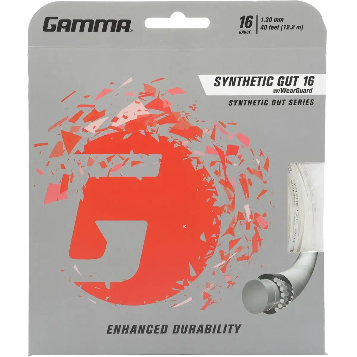 Synthetic Gut 16 w/WearGuard - White