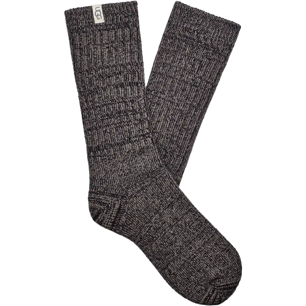 Women's Rib Knit Slouchy Crew Sock
