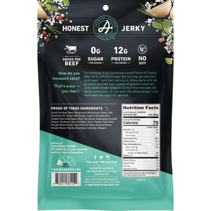 Zero Sugar Beef Jerky