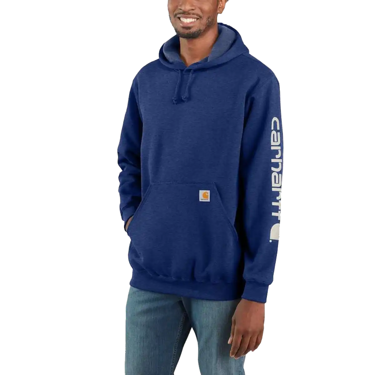 Men's Midweight Logo Hooded Sweatshirt