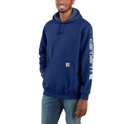 Men's Midweight Logo Hooded Sweatshirt