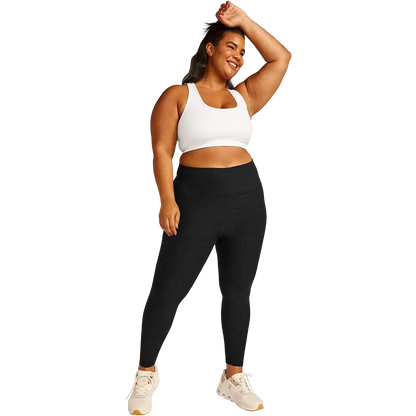 Women's Spacedye High Waisted Midi Legging - Extended