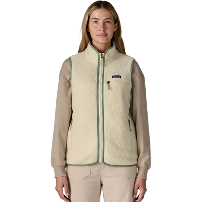 Women's Retro Pile Fleece Vest