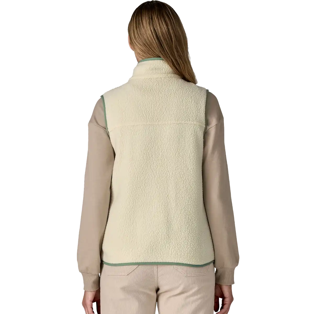 Women's Retro Pile Fleece Vest