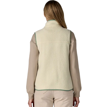Women's Retro Pile Fleece Vest