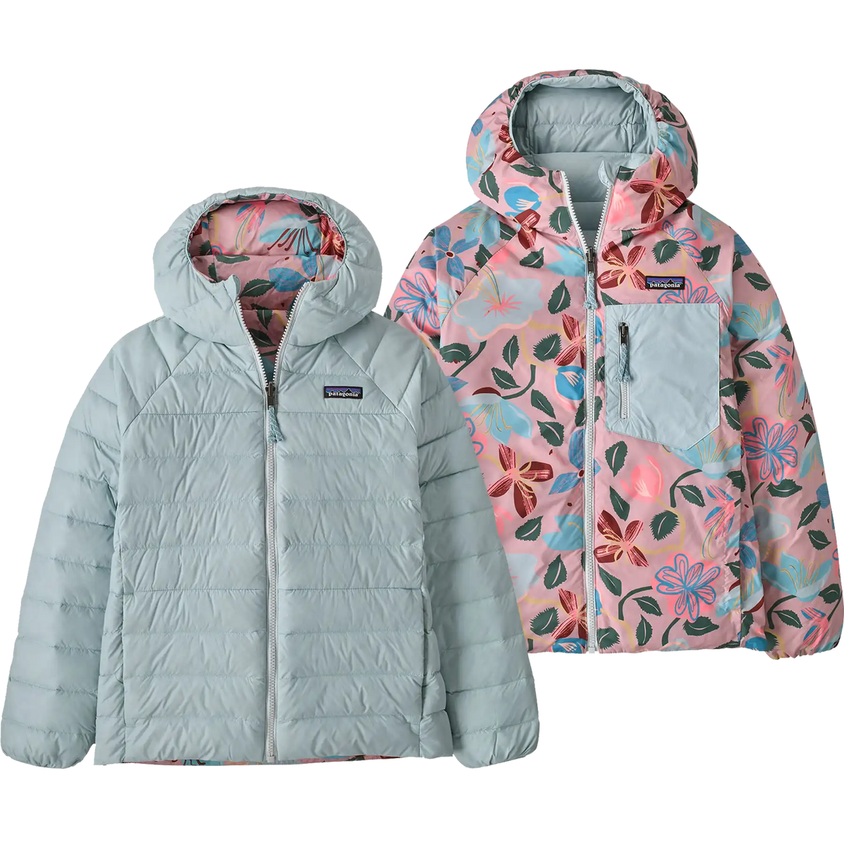 Youth Reversible Down Sweater Hoody