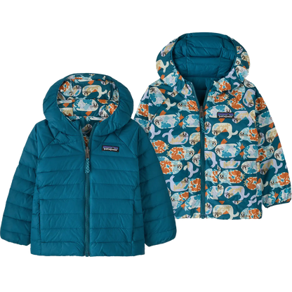 Youth Baby Reversible Down Sweater Hoody