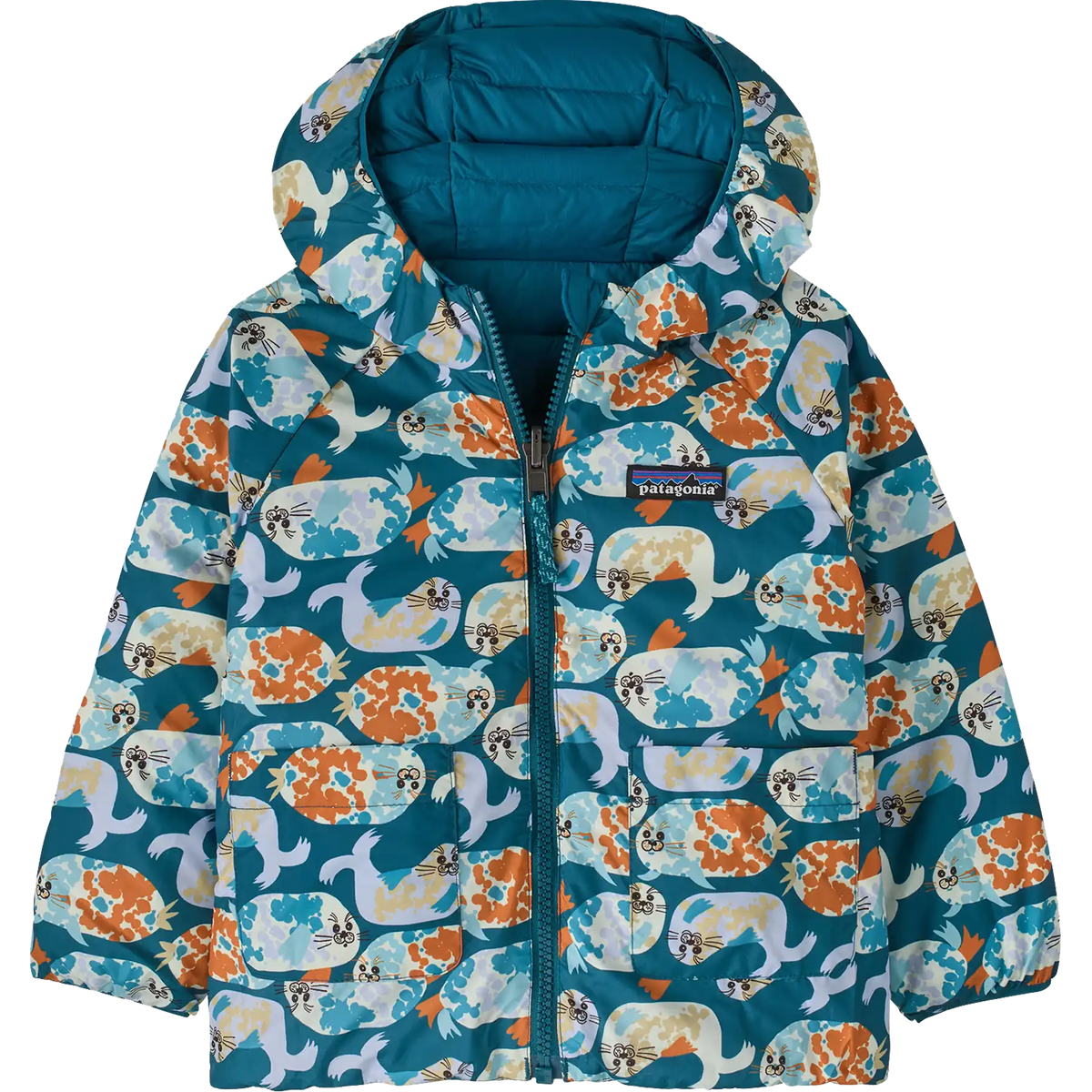 Youth Baby Reversible Down Sweater Hoody