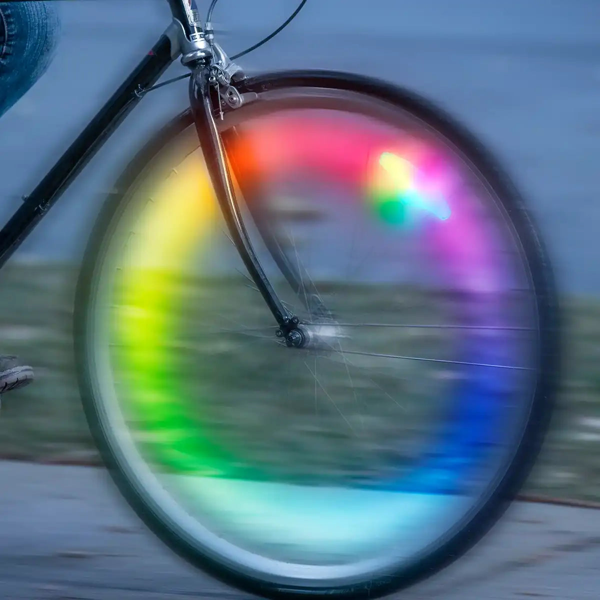 SpokeLit Rechargeable Disco-Select Wheel Light