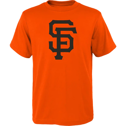 Youth Giants Primary Logo Short Sleeve Tee