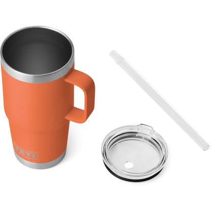 Rambler 25 oz Mug with Straw Lid