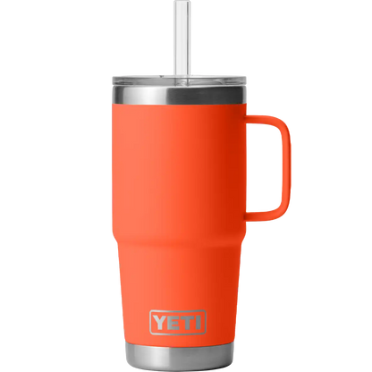 Rambler 25 oz Mug with Straw Lid