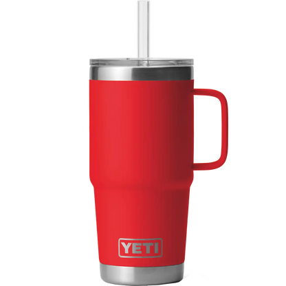 Rambler 25 oz Mug with Straw Lid