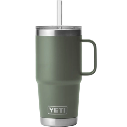 Rambler 25 oz Mug with Straw Lid