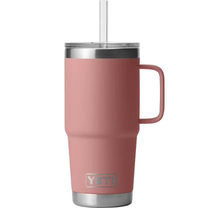 Rambler 25 oz Mug with Straw Lid