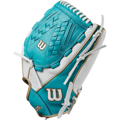 Youth Siren Fastpitch Outfield 12.5" Victory Web LHT