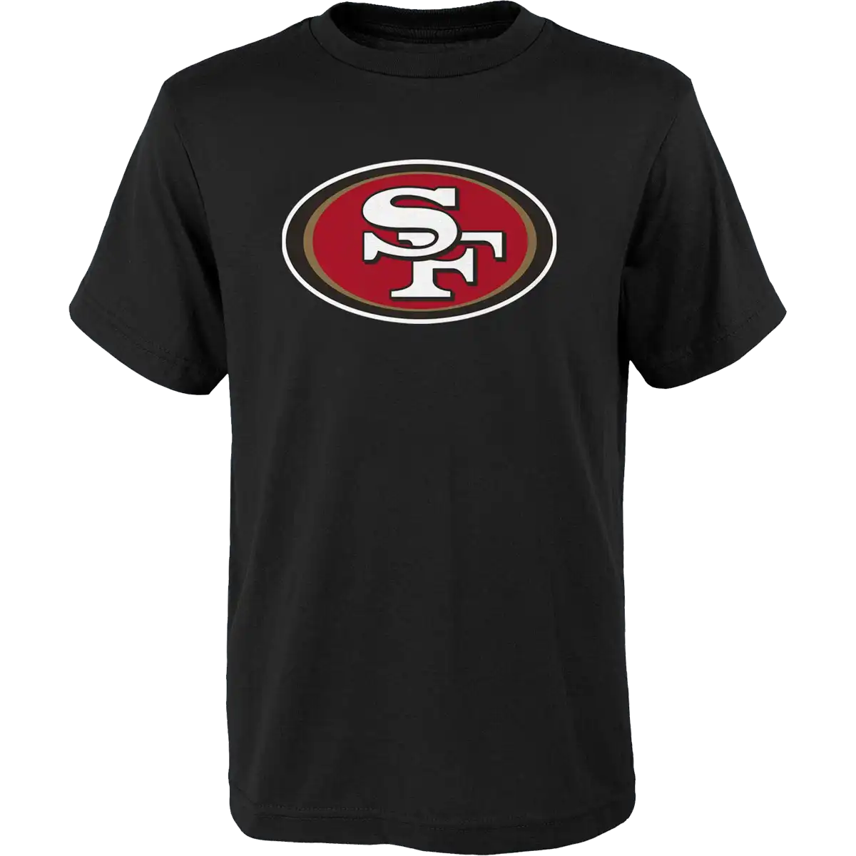 Youth 49ers Primary Logo Short Sleeve Cotton Tee