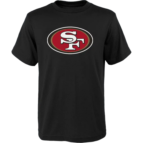 Youth 49ers Primary Logo Short Sleeve Cotton Tee