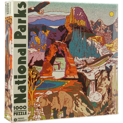 National Parks Collage 1000 Piece Puzzle