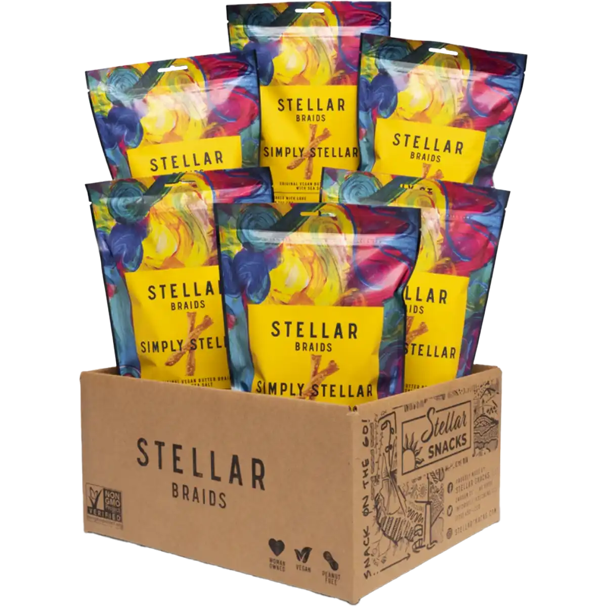 Stellar Braids 5 oz Pretzel Braids