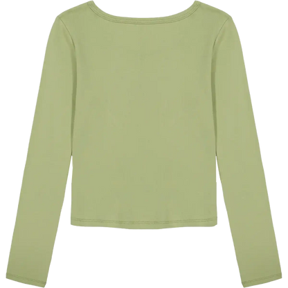 Youth Tri Hibiscus Long Sleeve Tee