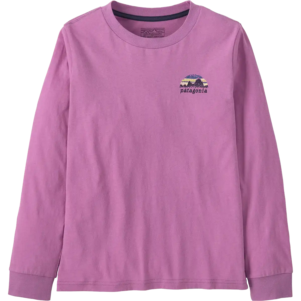 Youth Long Sleeve Skyline Stencil T-Shirt
