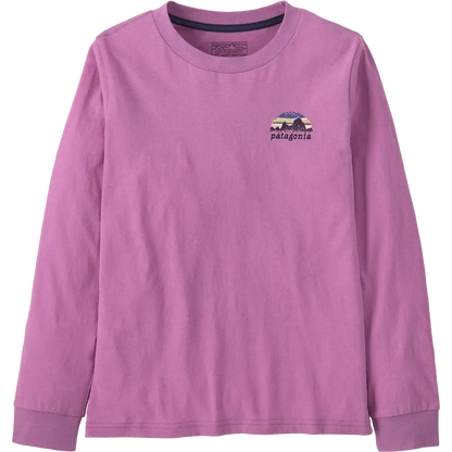 Youth Long Sleeve Skyline Stencil T-Shirt