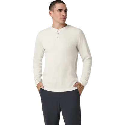 Men's Waffle Henley