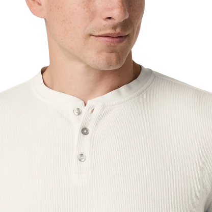 Men's Waffle Henley