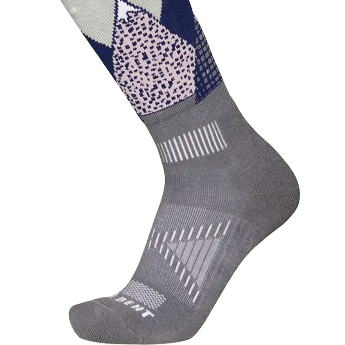 Youth Snowy Mountains Light Cushion Snow Sock