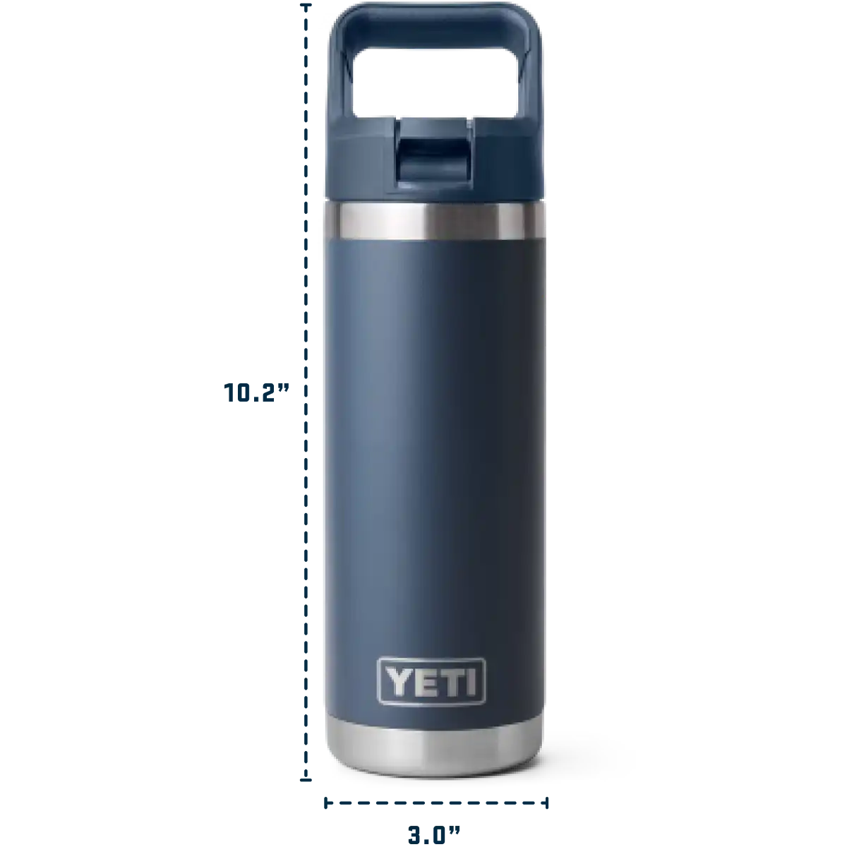 Rambler 18 oz Bottle with Straw Cap