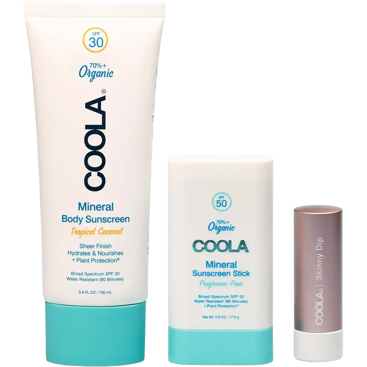 Mineral Org Suncare Travel Set 3 PC
