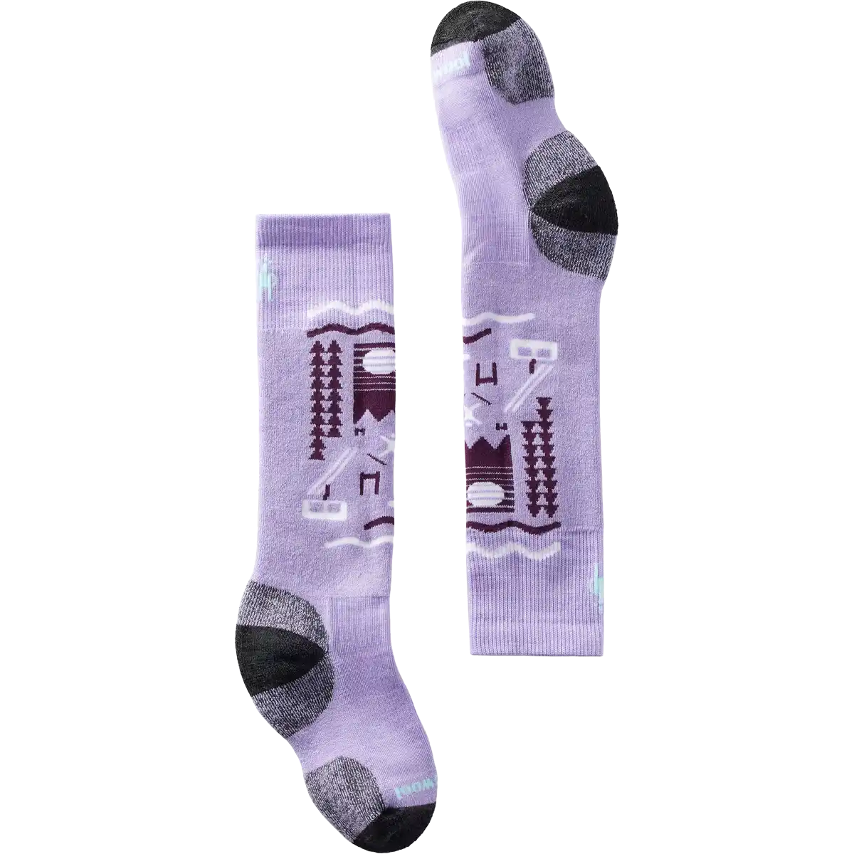 Youth Wintersport Ski Day Over The Calf Socks