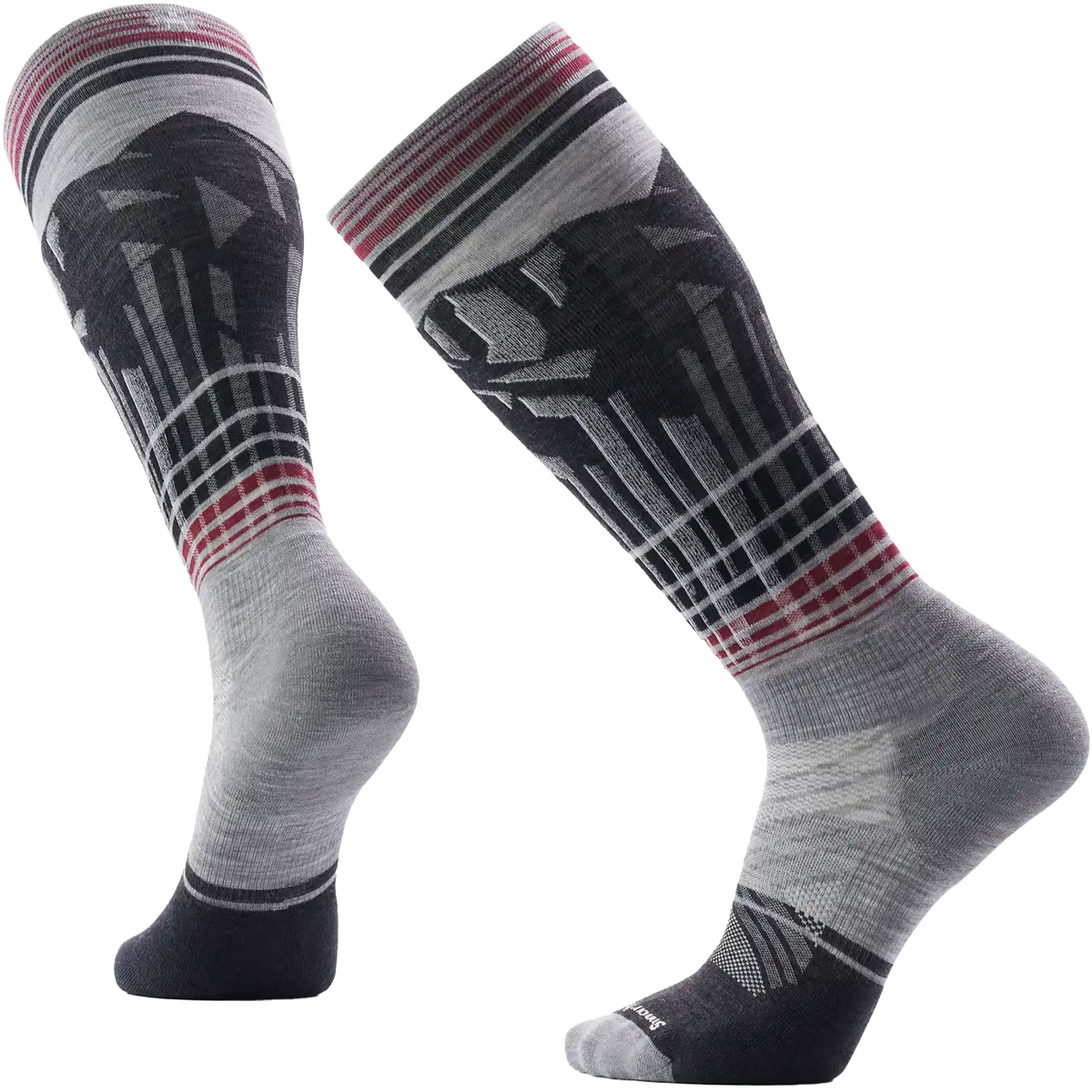 Ski Summit Shot Over The Calf Socks