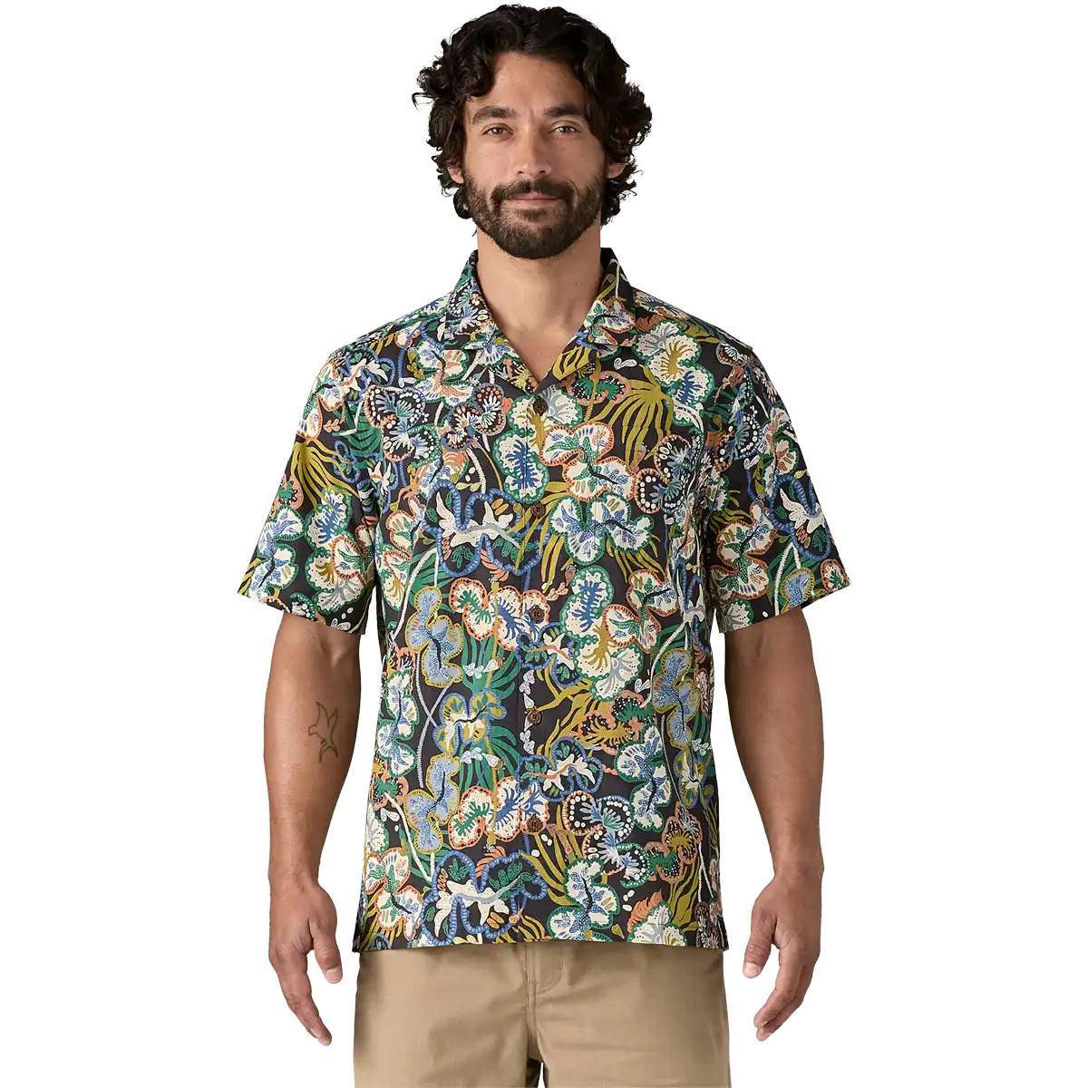 Men's Tidal Threads Camp Shirt
