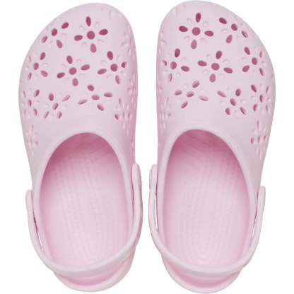 Youth Toddler Classic Floral Cut Out Clog
